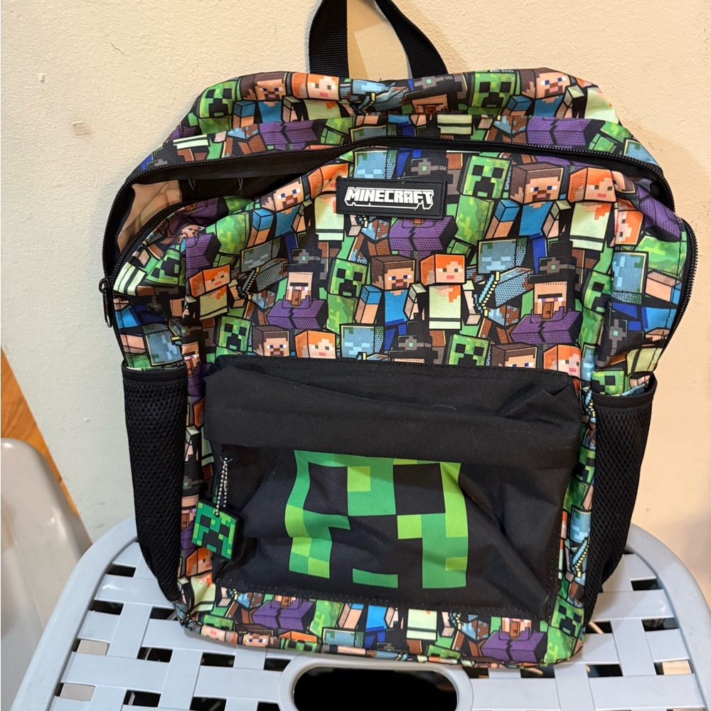 Minecraft Kids Backpack - Multicolor